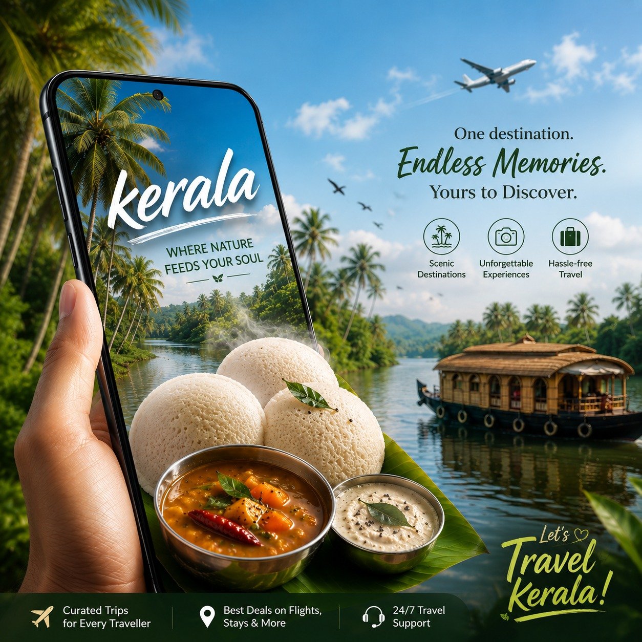 Travel campaign ad — demonstration project